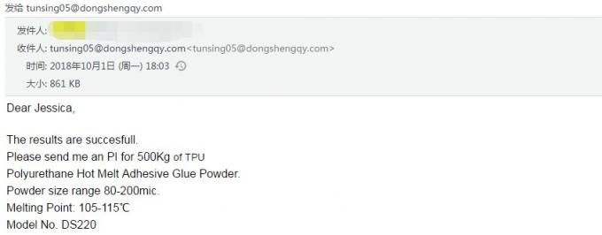 สีขาว PA สะสมร้อน สะสมผง สะสมร้อน สะสมผง กระบวนการผูกพันที่แข็งแรง 2