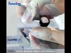 DS019100R แผ่นฟิล์มกาวร้อนละลายสำหรับปัก